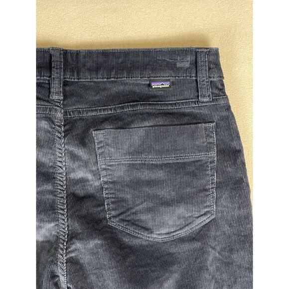 Patagonia‎ Pants Womens 28 Blue Corduroy Straight Leg 5 Pockets Stretch Regular - Picture 12 of 14